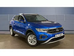 Blue Used 2023 VW T-Roc Life SUV | £19,136 (Fair price)