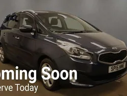 Blue Used 2015 Kia Carens 2 MPV | £4,790 (Fair price)