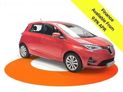 Flame red Used 2022 Renault Zoe Iconic Hatchback | £8,295 (Good price)