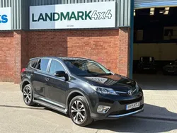 Black Used 2015 Toyota RAV4 SUV | £11,475 (Fair price)