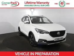 White Used 2018 MG ZS Exclusive Sedan | £8,499 (Fair price)