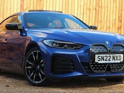 Blue Used 2022 BMW i4 Shadowline Sedan | £32,000 (Fair price)