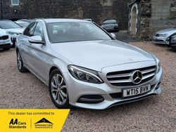 Silver Used 2015 Mercedes C220 Sedan | £8,450 (Fair price)