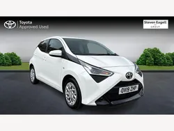 White Used 2019 Toyota Aygo X-play Hatchback | £7,516 (Fair price)