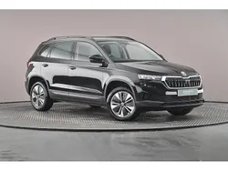 Black magic pearl effect Used 2024 Skoda Karoq SE Drive SUV | £21,999 (Fair price)
