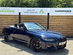 Blue Used 2021 BMW 420 M Sport Cabriolet | £33,790