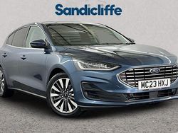 Blue Used 2023 Ford Focus Titanium X Hatchback | £14,989 (Fair price)