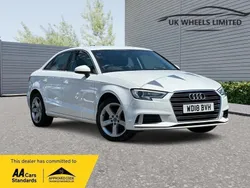 White Used 2018 Audi A3 Sport Sedan | £12,690 (Super price)