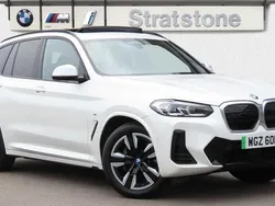 White Used 2022 BMW iX3 M Sport SUV | £30,333 (Good price)