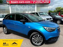 Blue Used 2020 Vauxhall Crossland X SRi SUV | £9,999 (A bit pricey)