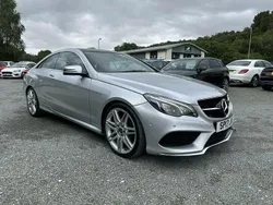 Silver Used 2017 Mercedes E220 AMG line Coupe | £12,495 (Super price)