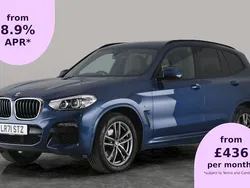 Blue Used 2021 BMW X3 M Sport SUV | £28,972 (Super price)
