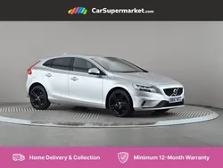 Silver Used 2017 Volvo V40 R-Design Pro Estate | £10,897 (Fair price)