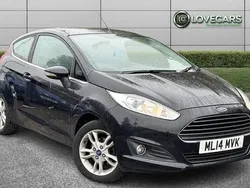 Black Used 2014 Ford Fiesta Zetec Hatchback | £3,490 (Good price)