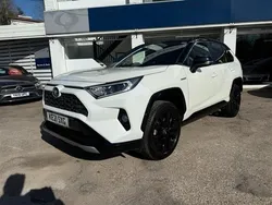 Pearl white Used 2021 Toyota RAV4 SUV | £26,490 (Fair price)