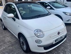 White Used 2013 Fiat 500 Lounge Hatchback | £2,995 (Good price)