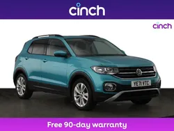Turquoise Used 2021 VW T-Cross Active SUV | £17,289 (Fair price)