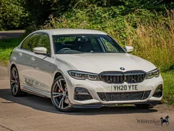White Used 2020 BMW 330e M Sport Sedan | £20,250 (Fair price)
