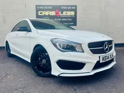 White Used 2014 Mercedes CLA220 AMG Sedan | £10,995 (Fair price)