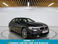 Black Used 2019 BMW 530e M Sport Sedan | £14,949 (Fair price)