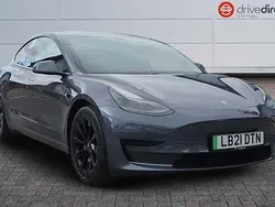 Premium stealth grey Used 2021 Tesla Model 3 Standard Range Sedan | £18,100 (Fair price)