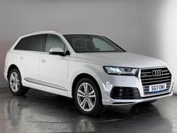 White Used 2017 Audi Q7 S-Line SUV | £22,100 (Good price)
