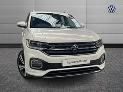 White Used 2021 VW T-Cross R-line SUV | £17,913 (Fair price)