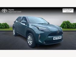 Green New 2025 Toyota Yaris Hybrid Hatchback | £23,542 (A bit pricey)