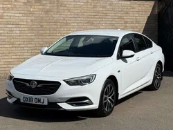 White Used 2018 Vauxhall Insignia Design Edition Hatchback | £6,330 (A bit pricey)