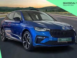 Blue Used 2024 Skoda Scala Monte Carlo Hatchback | £23,134 (Expensive)