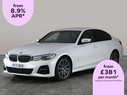 White Used 2021 BMW 320 M Sport Sedan | £25,358 (Fair price)