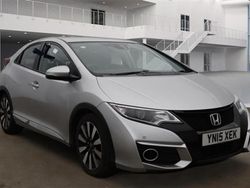 Silver Used 2015 Honda Civic SE Plus Hatchback | £5,350 (Fair price)