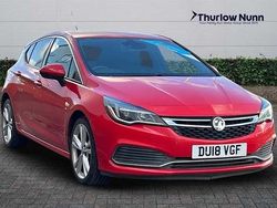 Red Used 2018 Vauxhall Astra SRi Hatchback | £8,190 (Fair price)