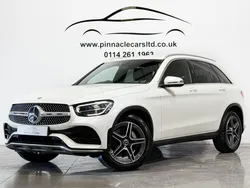 White Used 2019 Mercedes GLC220 AMG line Estate | £18,490 (Fair price)