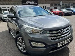 Silver Used 2013 Hyundai Santa Fe Premium SUV | £8,995 (Fair price)