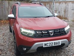 Red Used 2022 Dacia Duster Prestige SUV | £16,498 (Fair price)