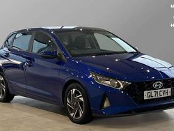 Blue Used 2021 Hyundai i20 Hatchback | £12,448 (Fair price)