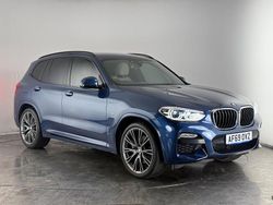 Blue Used 2019 BMW X3 M Sport SUV | £25,350 (Fair price)