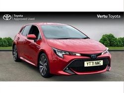 Red Used 2022 Toyota Corolla Design Hatchback | £18,490 (Fair price)
