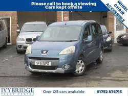 Blue Used 2011 Peugeot Partner Tepee S MPV | £4,995 (Good price)