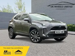 Grey Used 2022 Toyota Yaris Hybrid Design Hatchback | £17,990 (A bit pricey)