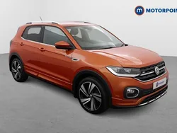 Orange Used 2020 VW T-Cross R-line SUV | £19,699 (Fair price)