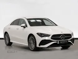 White Used 2024 Mercedes CLA250e AMG Line Premium Sedan | £33,495 (Expensive)