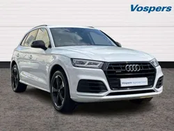 White Used 2019 Audi Q5 Black Edition SUV | £24,989 (Fair price)