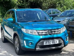 Turquoise Used 2017 Suzuki Vitara SZ-T SUV | £8,495 (Good price)