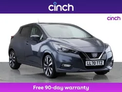 Grey Used 2020 Nissan Micra Tekna Hatchback | £8,899 (Fair price)