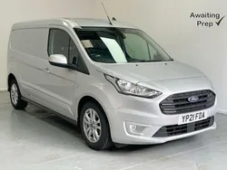 Silver Used 2021 Ford Transit Limited Van | £13,750 (A bit pricey)