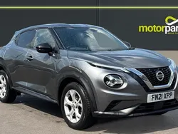 Gun metal metallic Used 2021 Nissan Juke N-Connecta SUV | £12,000 (Super price)
