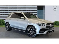 Silver Used 2021 Mercedes GLE400 AMG line SUV | £46,443 (A bit pricey)