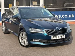 Blue Used 2017 Skoda Superb SE L Executive | £13,845 (Fair price)